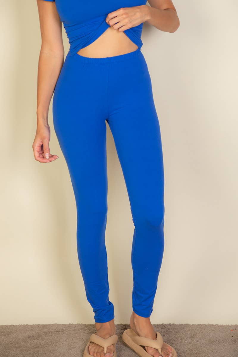 CAPELLA APPAREL - Wholesale Fashion Leggings - Women's - Basic Solid Leggings10