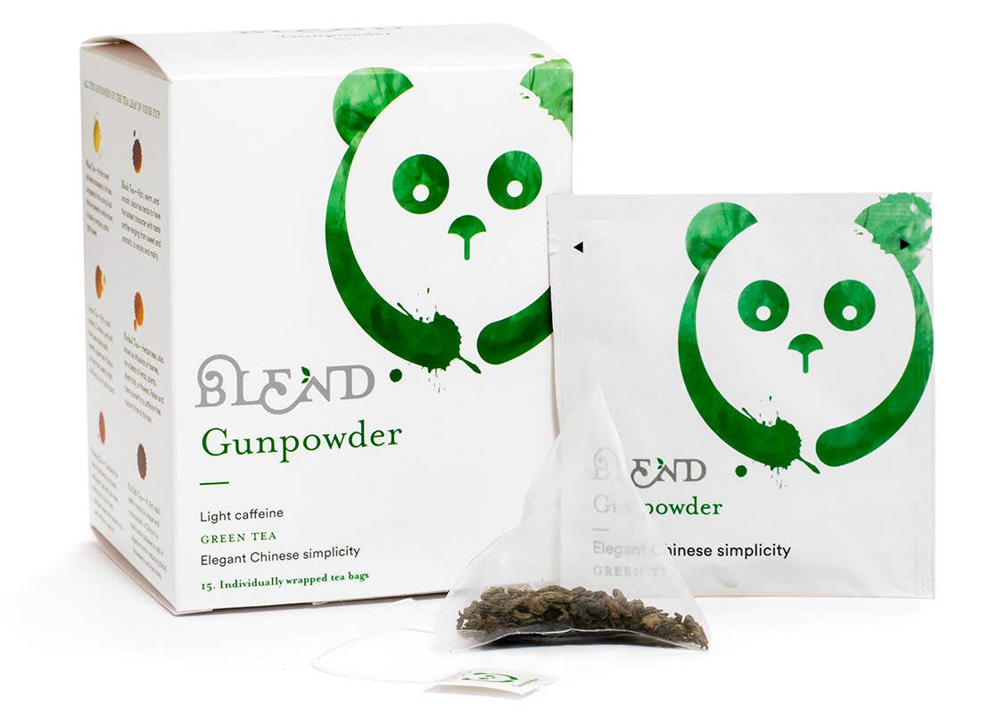 Blend Tea - Wholesale Loose Tea - Gunpowder - 15 Pyramid Box0
