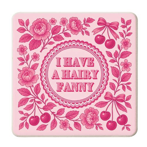ART WOW – wholesale Coasters – Coasters 'Hairy Fanny' by Lilly Rose3