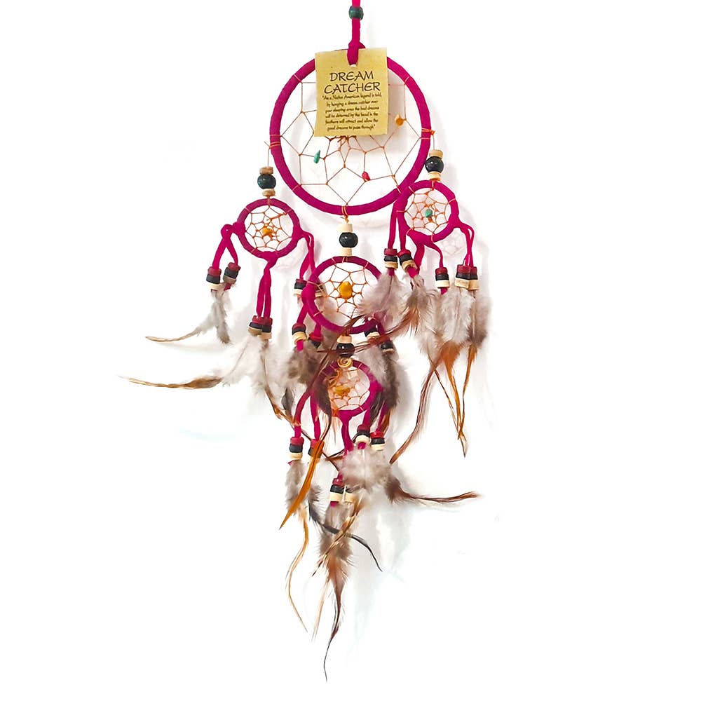 VIE - Wholesale Dream Catcher - Dream Catcher, 9cm Ring with 4 Smaller Rings9