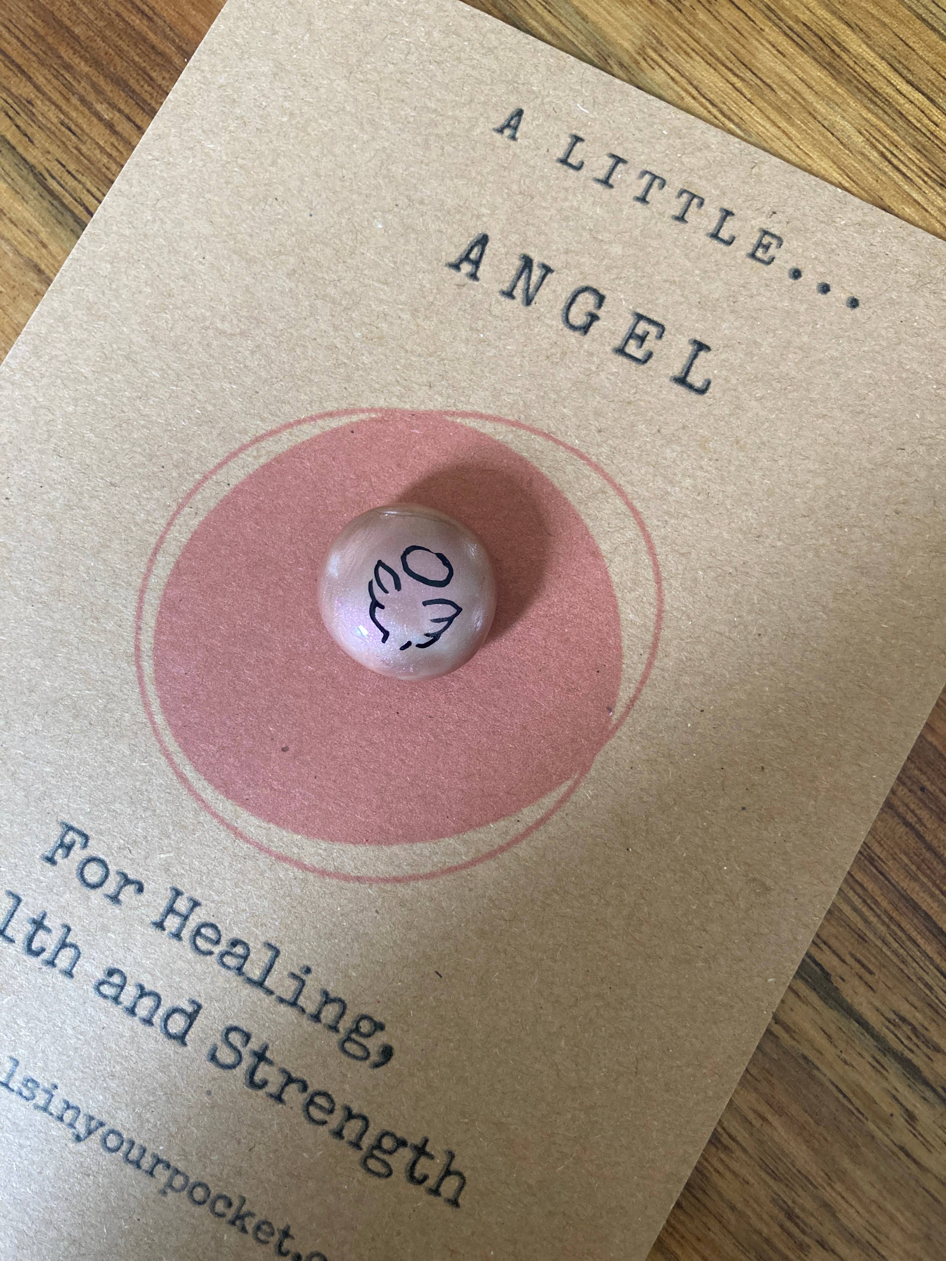 Pals in your Pocket - Wholesale Verzamelmunt - Engelenvleugels & Groeten voor Hoop, Liefde, Vreugde, Genezing1