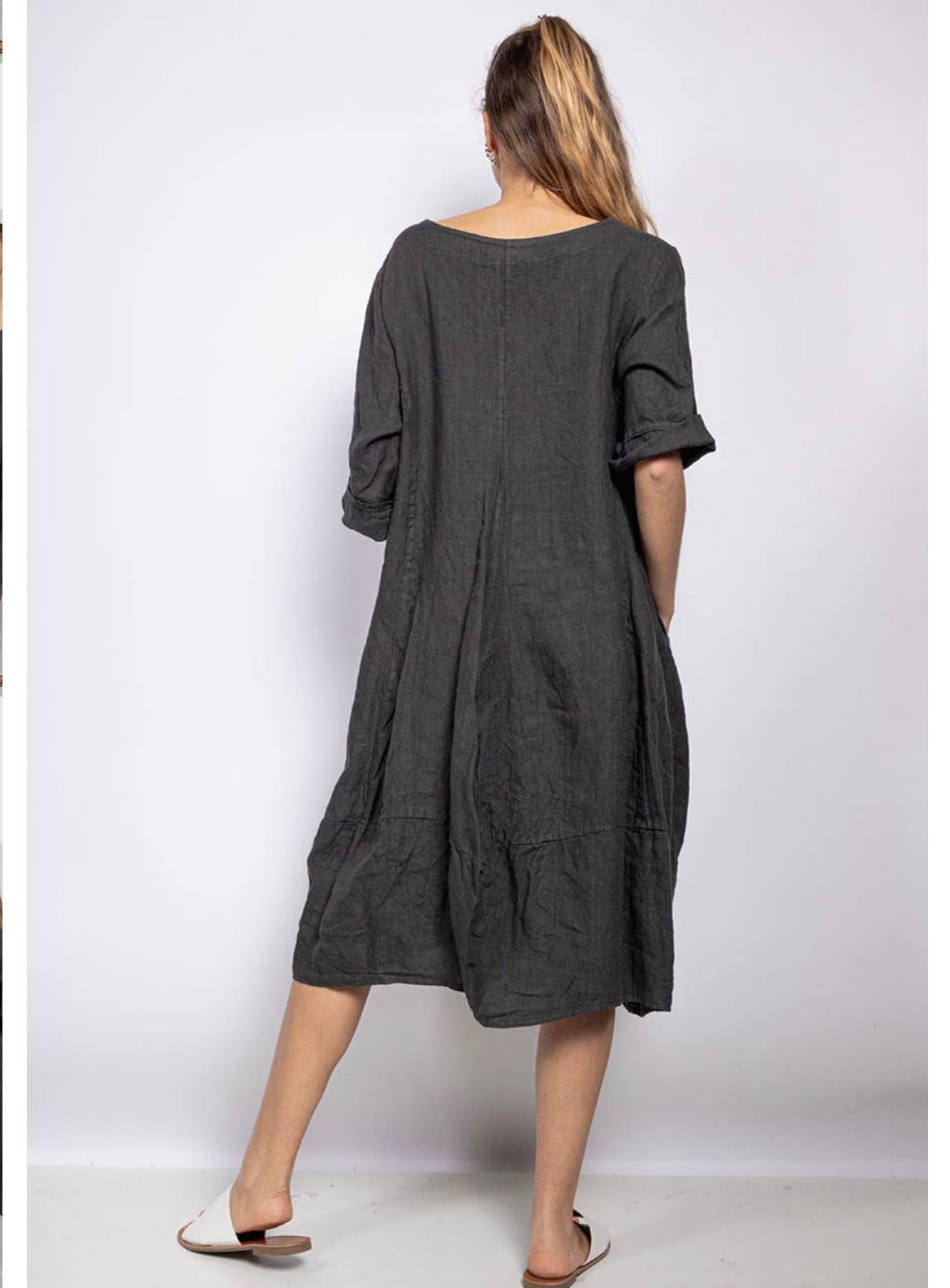LINEN & COTTON HOUSE – wholesale Dress – Women's – 277 DRESS IN LINEN SPRING SUMMER CLOTHING11
