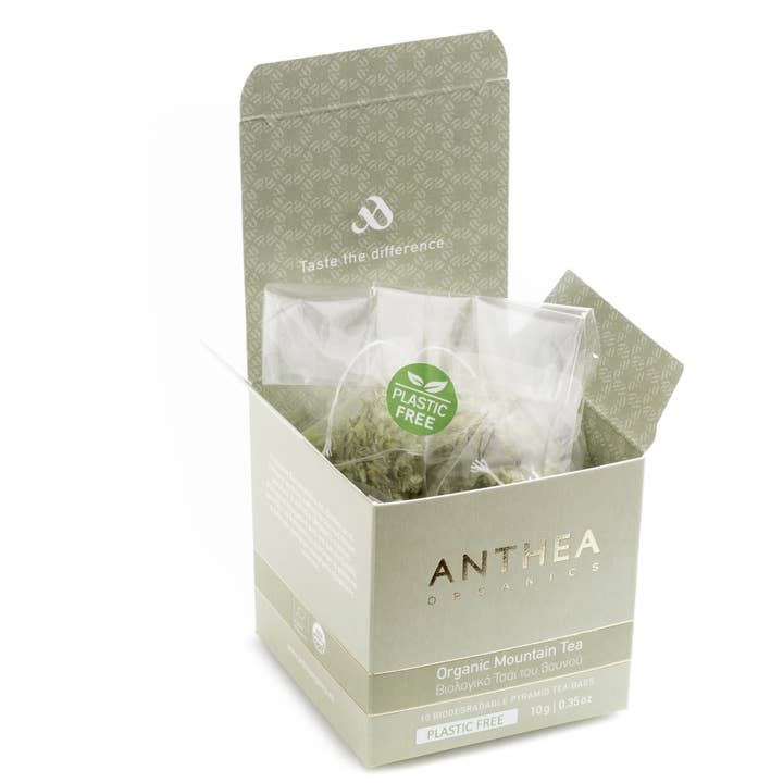 Anthea Organics - Wholesale Tea Bags - Organic Greek Mountain Tea Plastic Free Tea Bags1