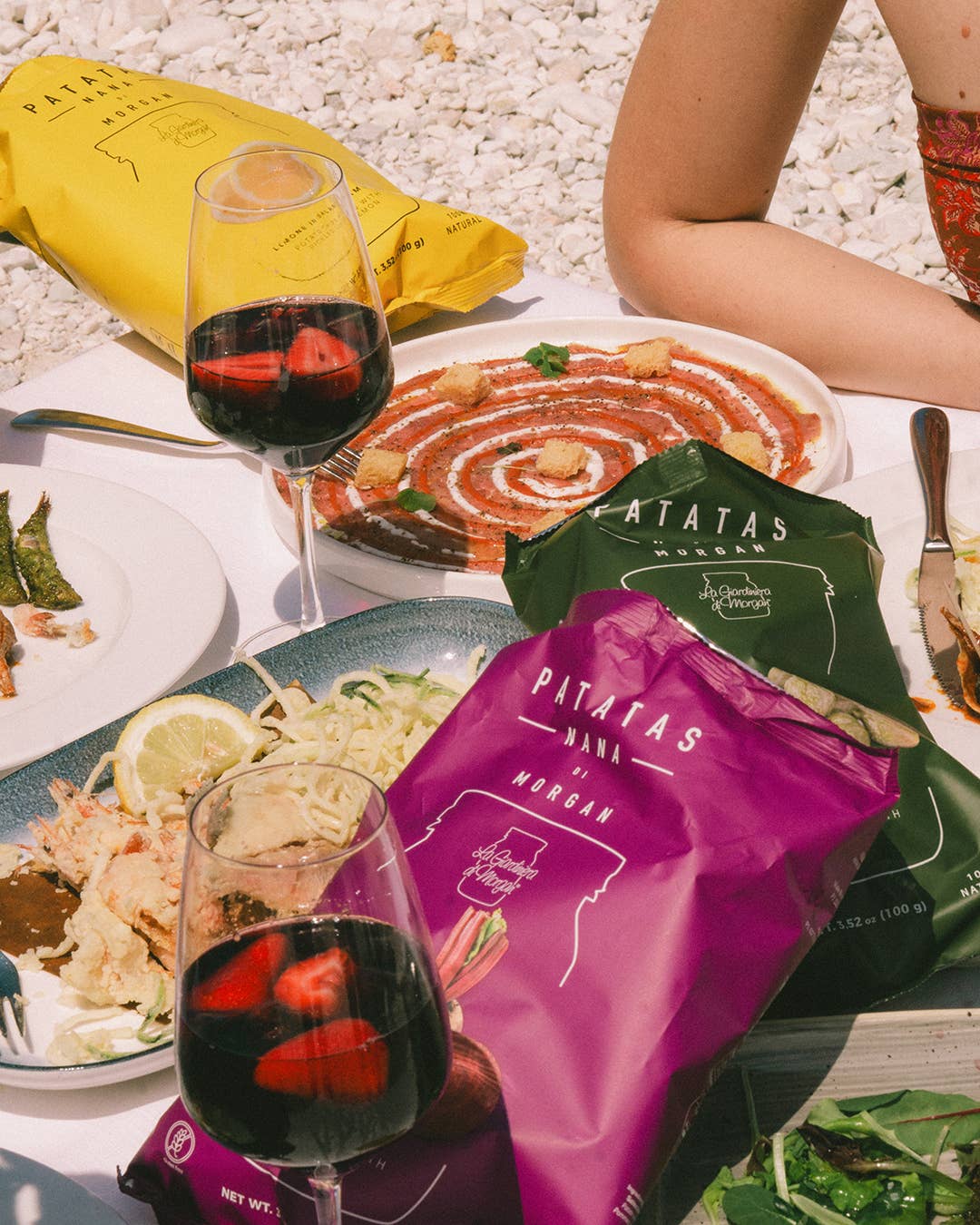 Patatas Nana - Wholesale Chips - Nana Di Morgan Red Rapa Potatoes 40g5