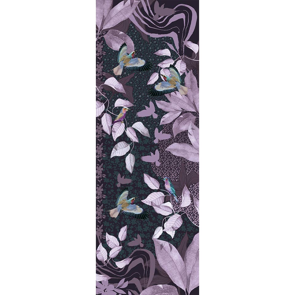 FST le french studio – Engroshandel Tørklæde - Dame – Stor kashmir tørklæde LAURIER AMETHYST1