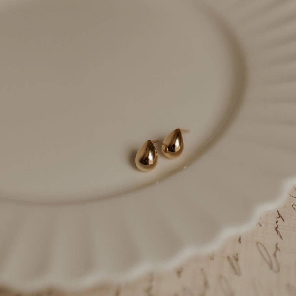 Mauve Jewelry Co. - Vendita all'ingrosso Orecchini a bottone - Orecchini Gemma Chunky a goccia3