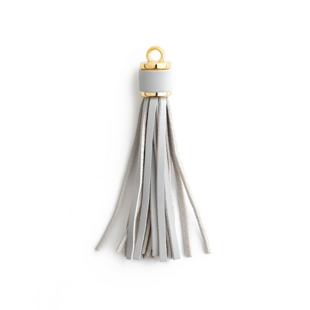 ACCITY - Wholesale Keychain - Unisex - Leather Fringe Keychain, PU Tassel Bag Charm_CWAB50078