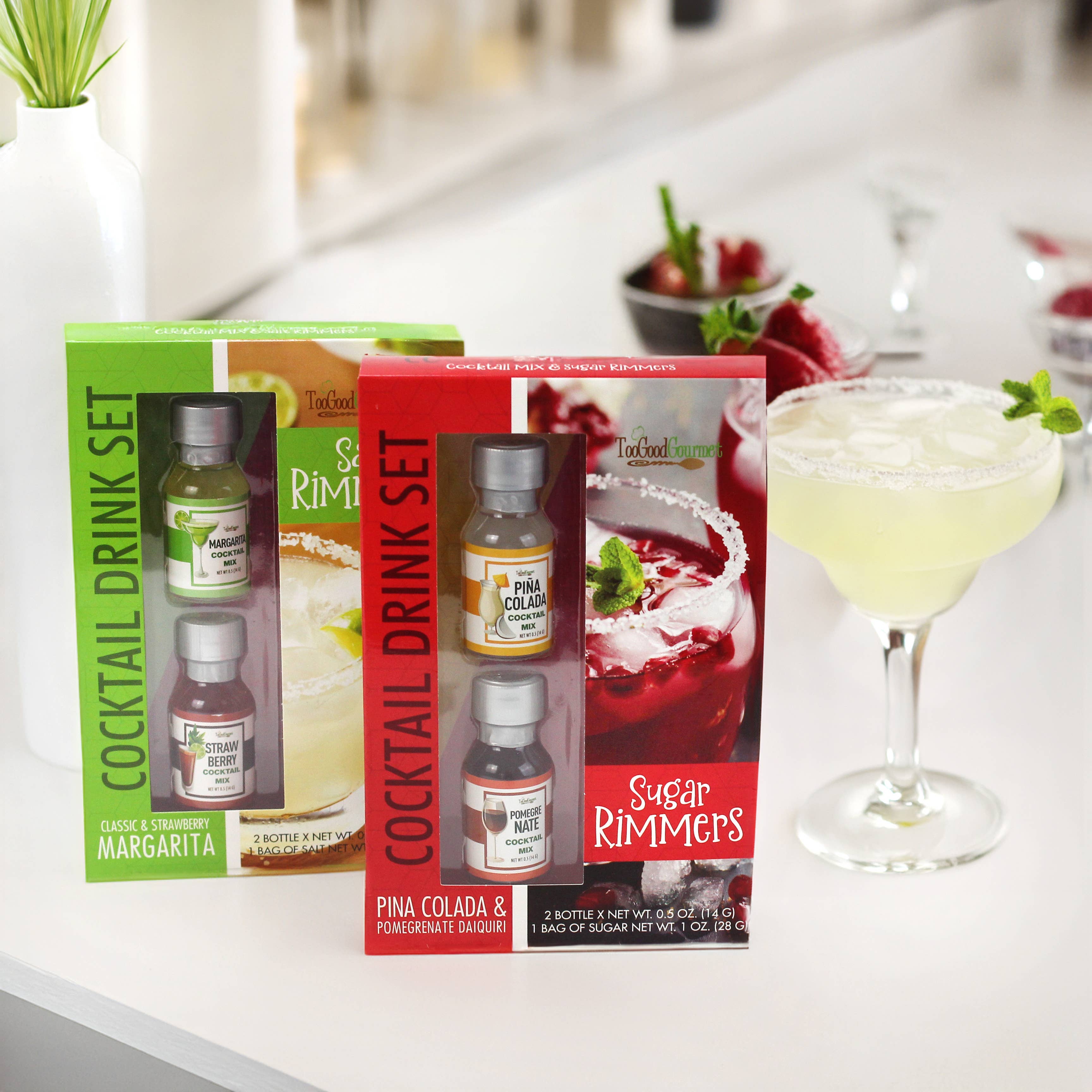 Too Good Gourmet - Wholesale Cocktail Mix/Syrup - Cocktail Rimmers (3oz)3