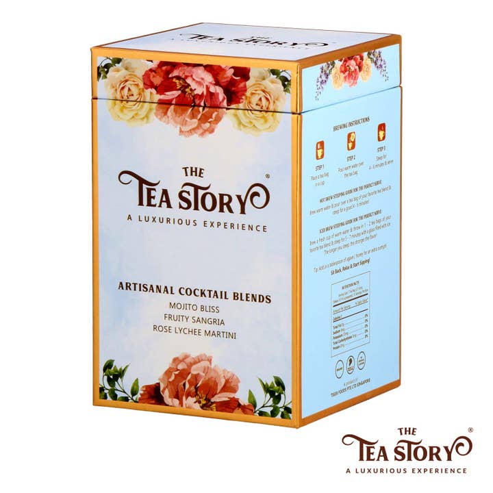 The Tea Story - Wholesale Tea Bags - Cocktail Blends Assorted Tea Box