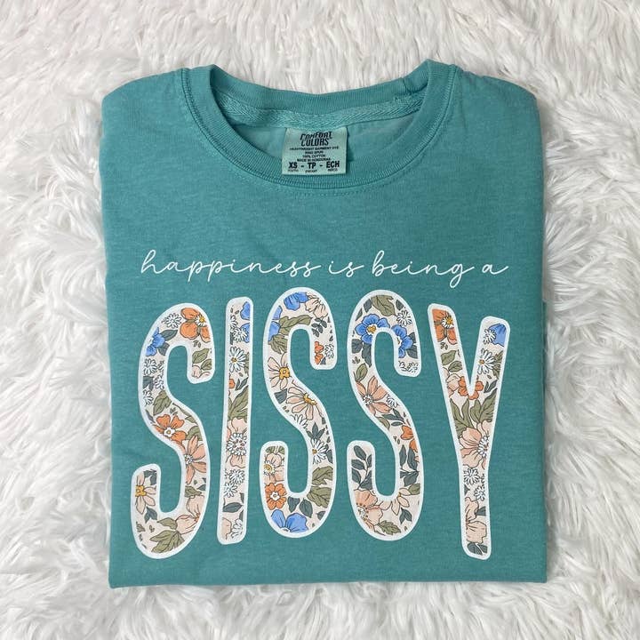 Seafoam Happiness Is Being A Sissy for wholesale on Faire0