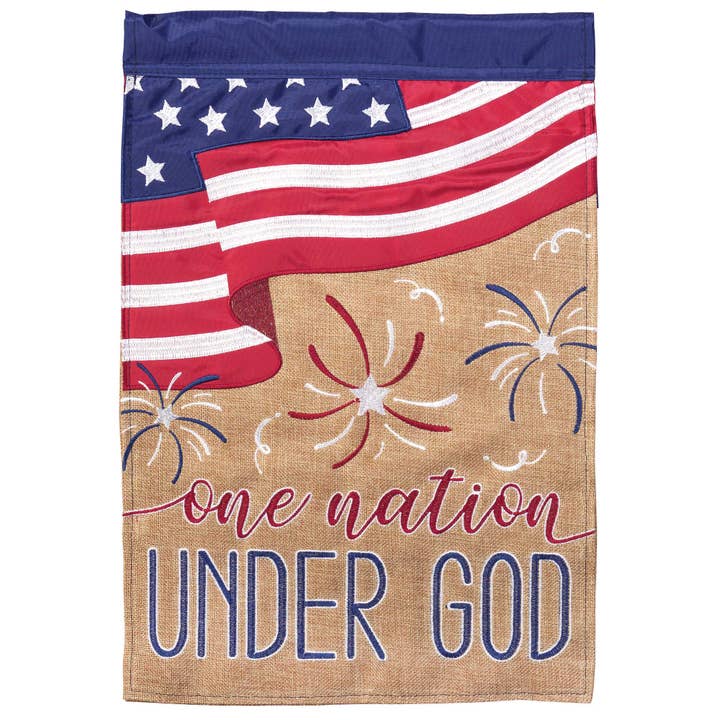 FLAG ONE NATION UNDER GOD GARDEN for wholesale by Dicksons
