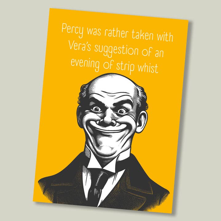 Cartão engraçado de personagem excêntrico por atacado de Footle Publishing