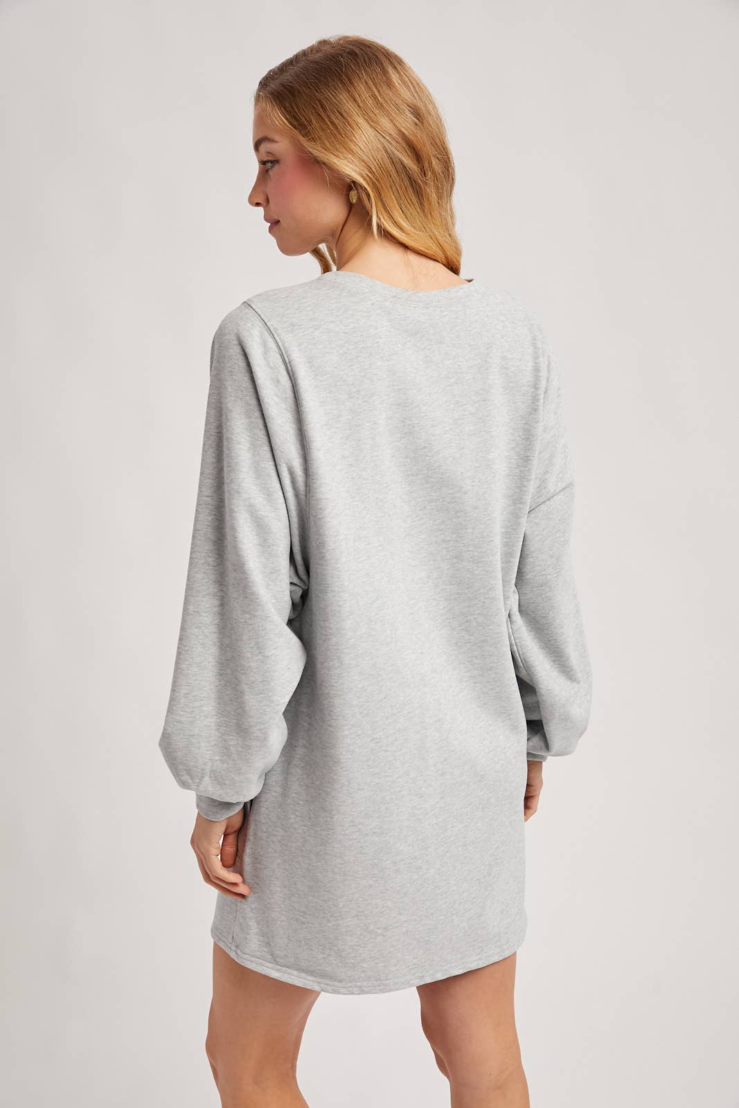 Bluivy - Vente Robe – femme - Robe mini en french terry5