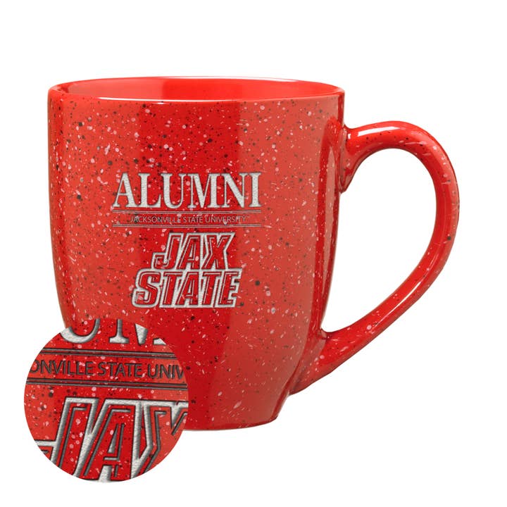 Jacksonville State Gamecocks Alumni Red 16 oz Ceramic Mug for wholesale by Rico Industries