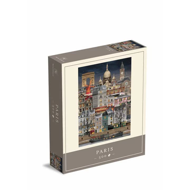 Paris puslespil med 500 brikker for engroshandel hos Martin Schwartz