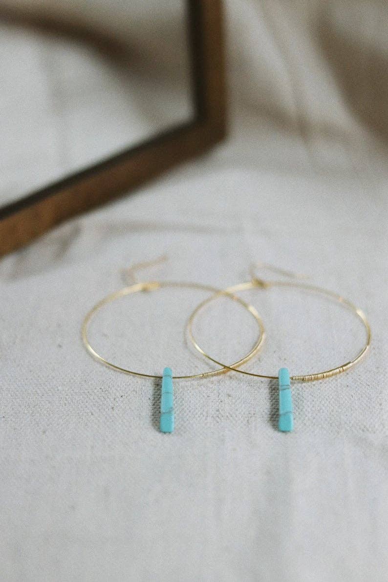 Goldie Jewelry - Wholesale Hoop Earrings - PETITE NATIVE HOOPS6