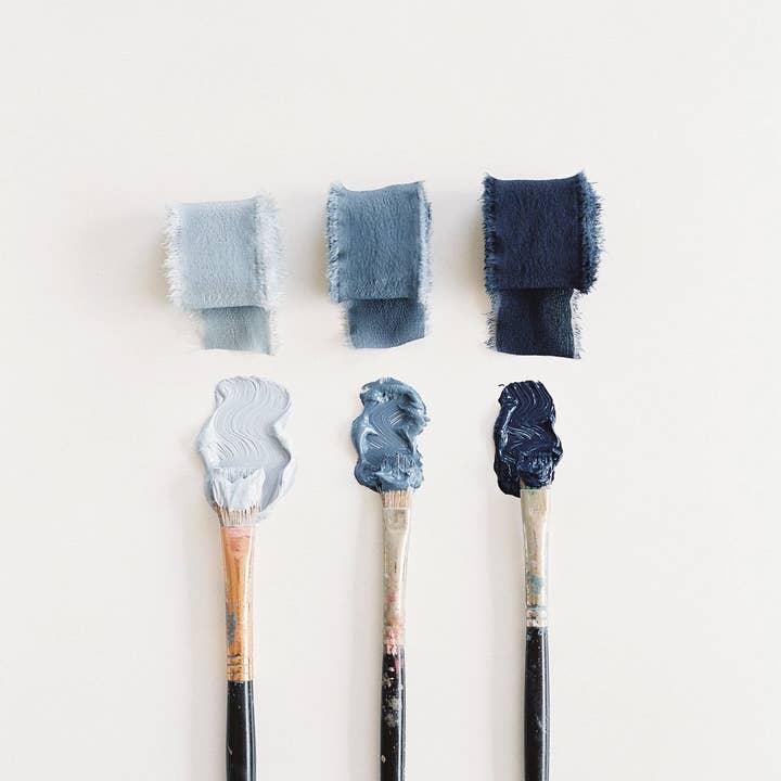 Silk Classic Ribbon in Sky for wholesale by Tono + Co