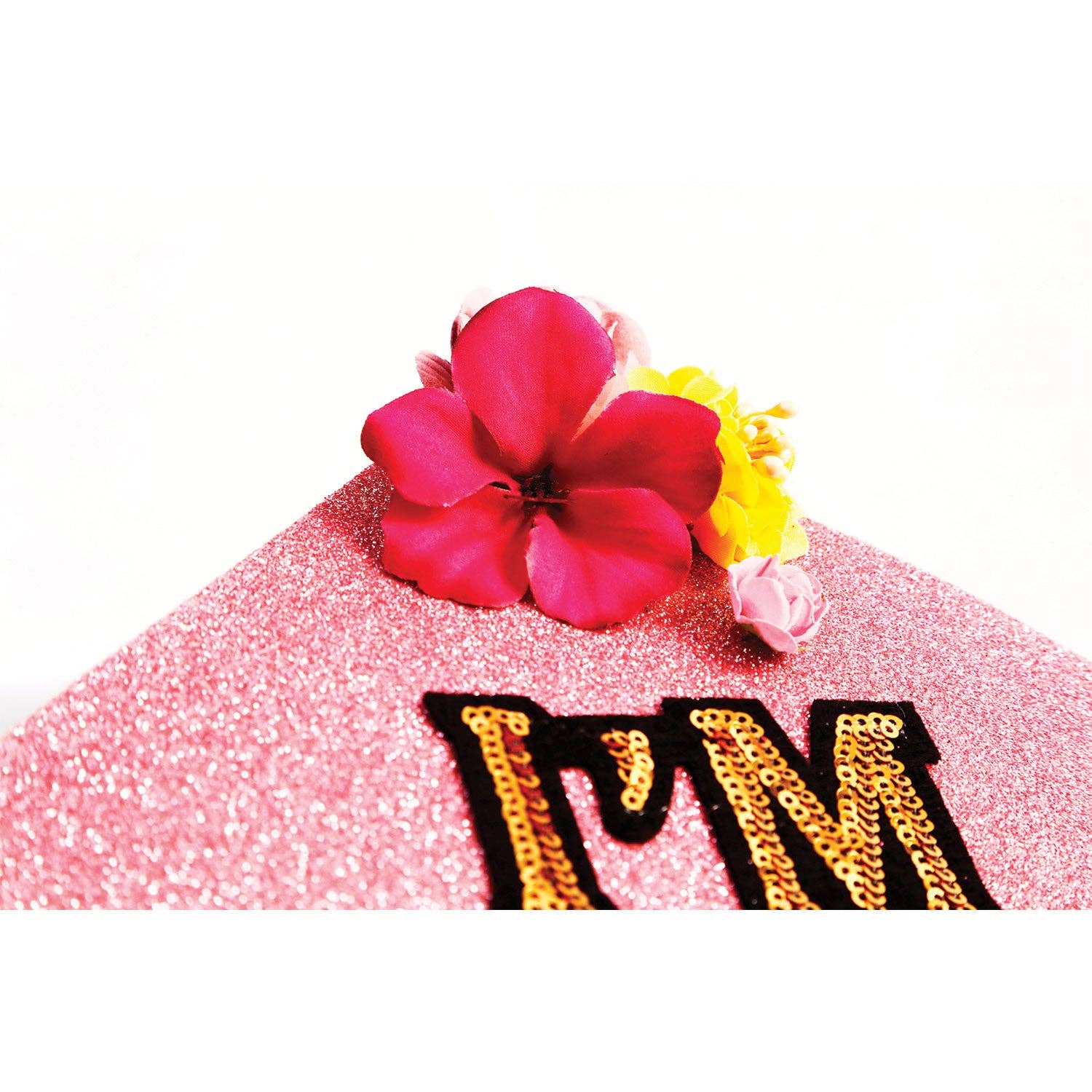 Once Upon A Time - Vendita all'ingrosso Cappello/Corona da festa - Decorazione floreale fatta a mano per cappello di laurea11