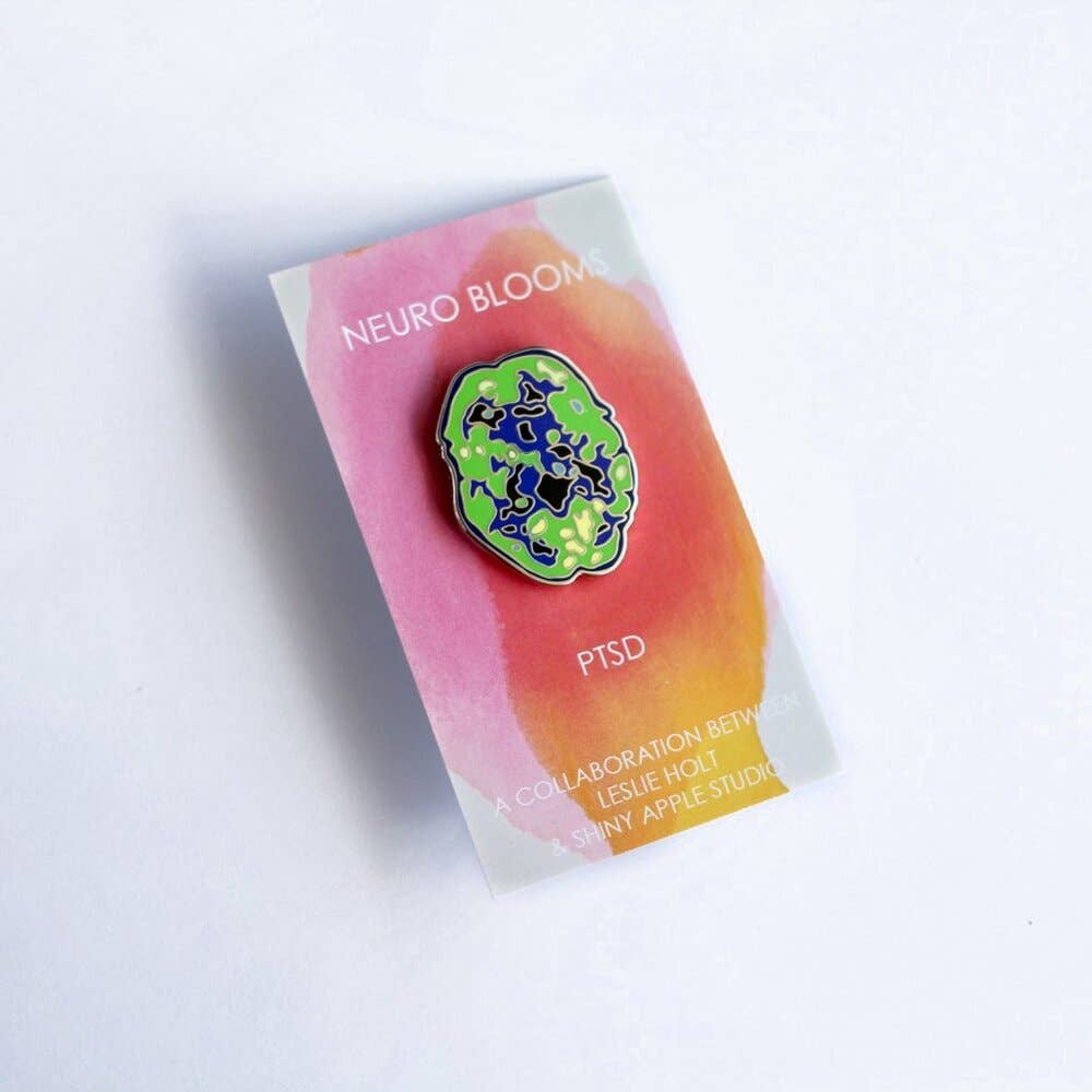 Neuro Blooms - Wholesale Lapel Pin/Button - PTSD Enamel Pins