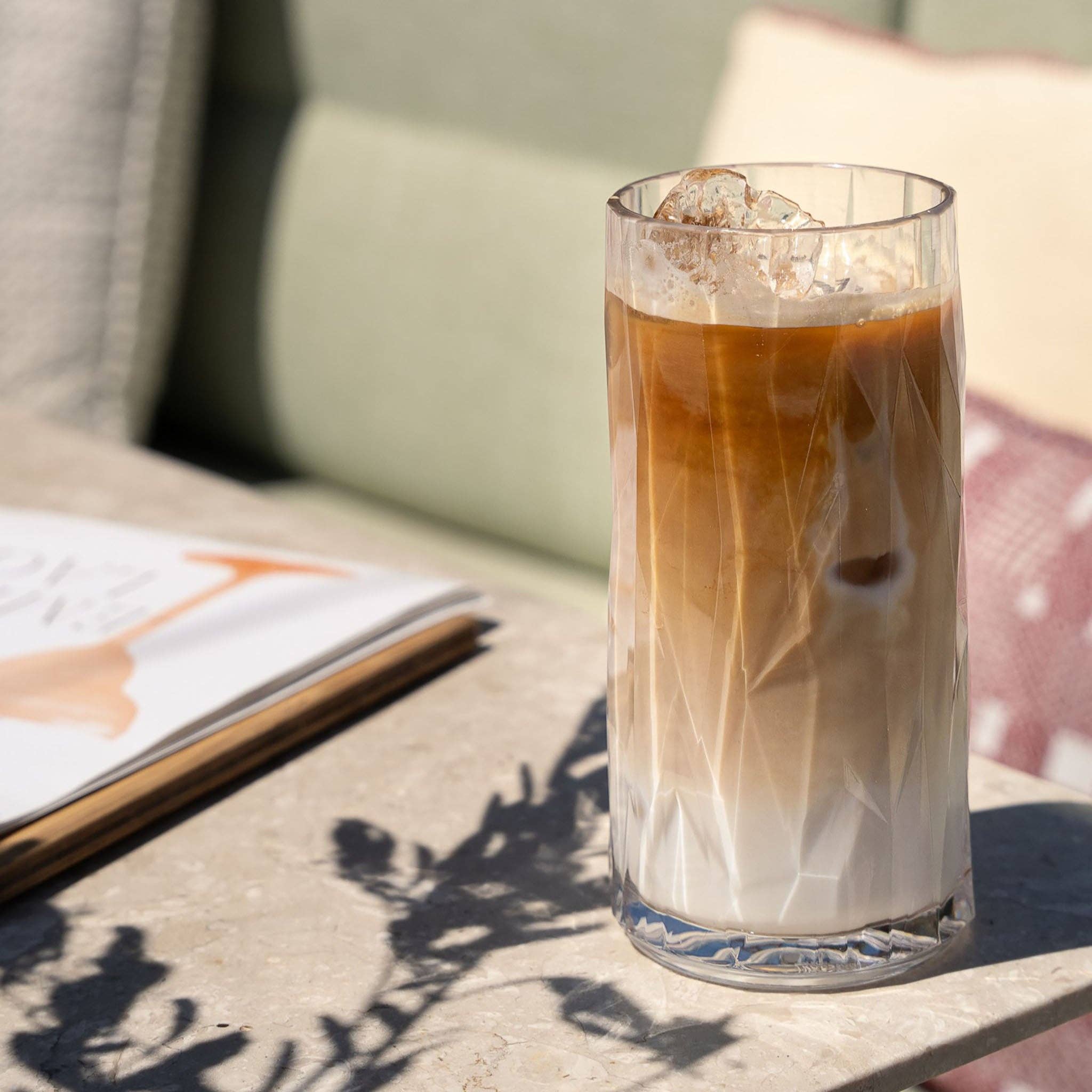 Crystal Clear Long drink 2-piece set Superglass CLUB No. 8 for wholesale on Faire2