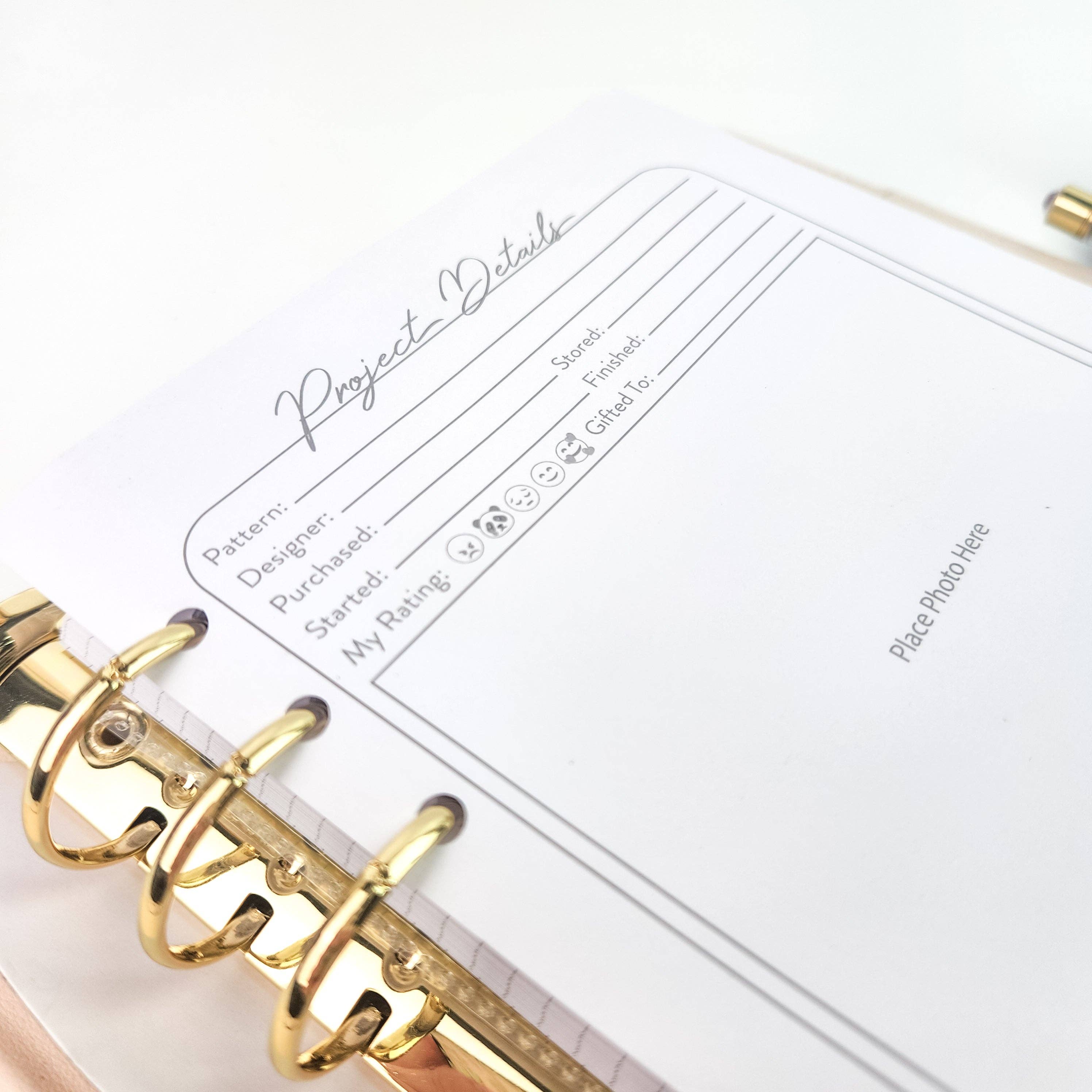 Twice Sheared Sheep - Wholesale Planner - Night Forest Project Journal Planner for Knitters & Crocheters1