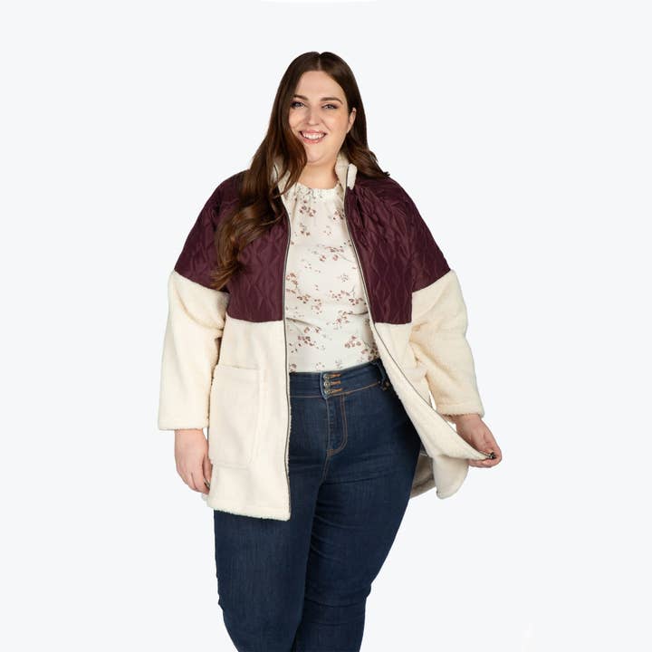 Lug - Wholesale Jacket - Women's - Tempo Sherpa Zip-Up66