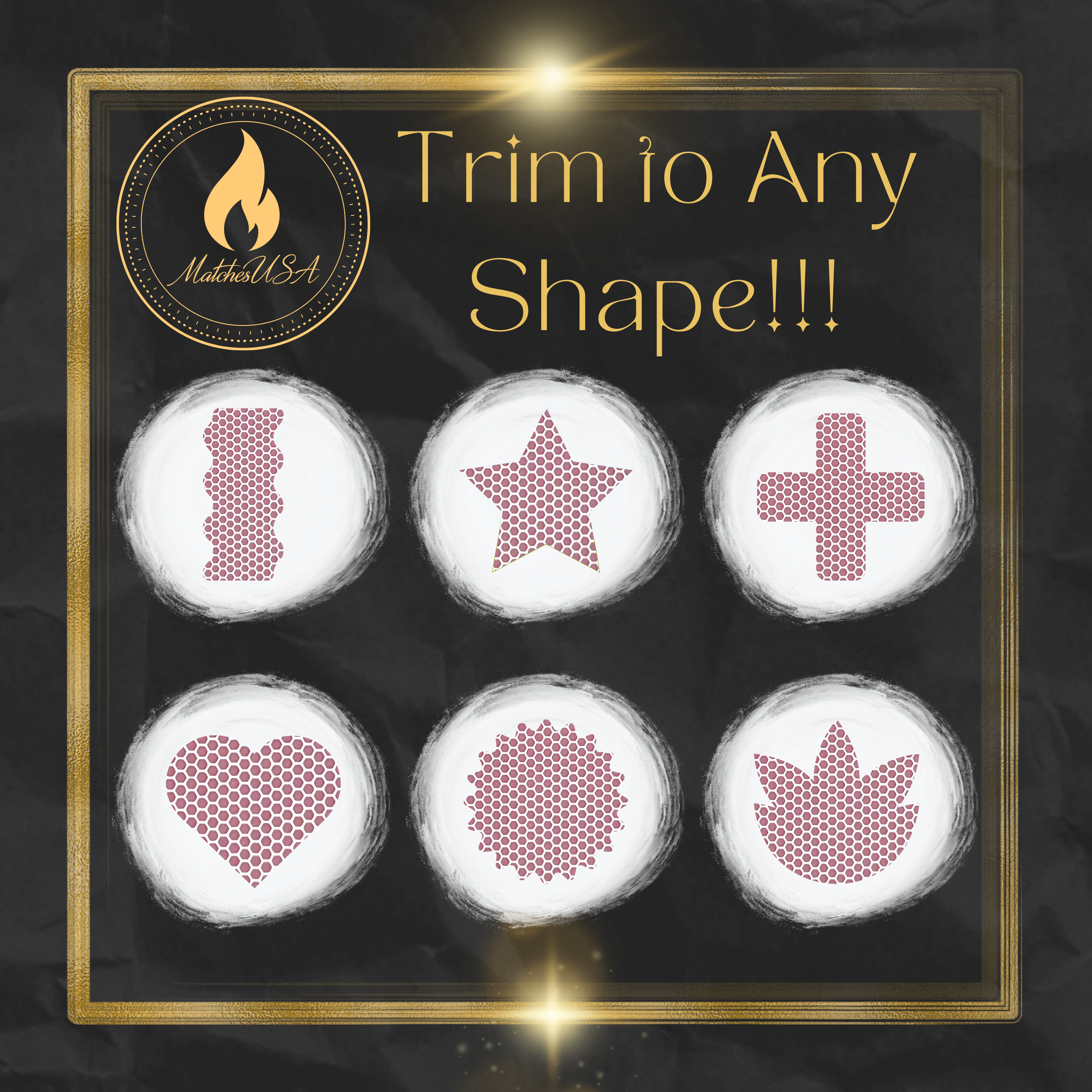 Matches USA - Wholesale Matches - Adhesive Match Striker Paper (8.5x11") - Matches Sheet4