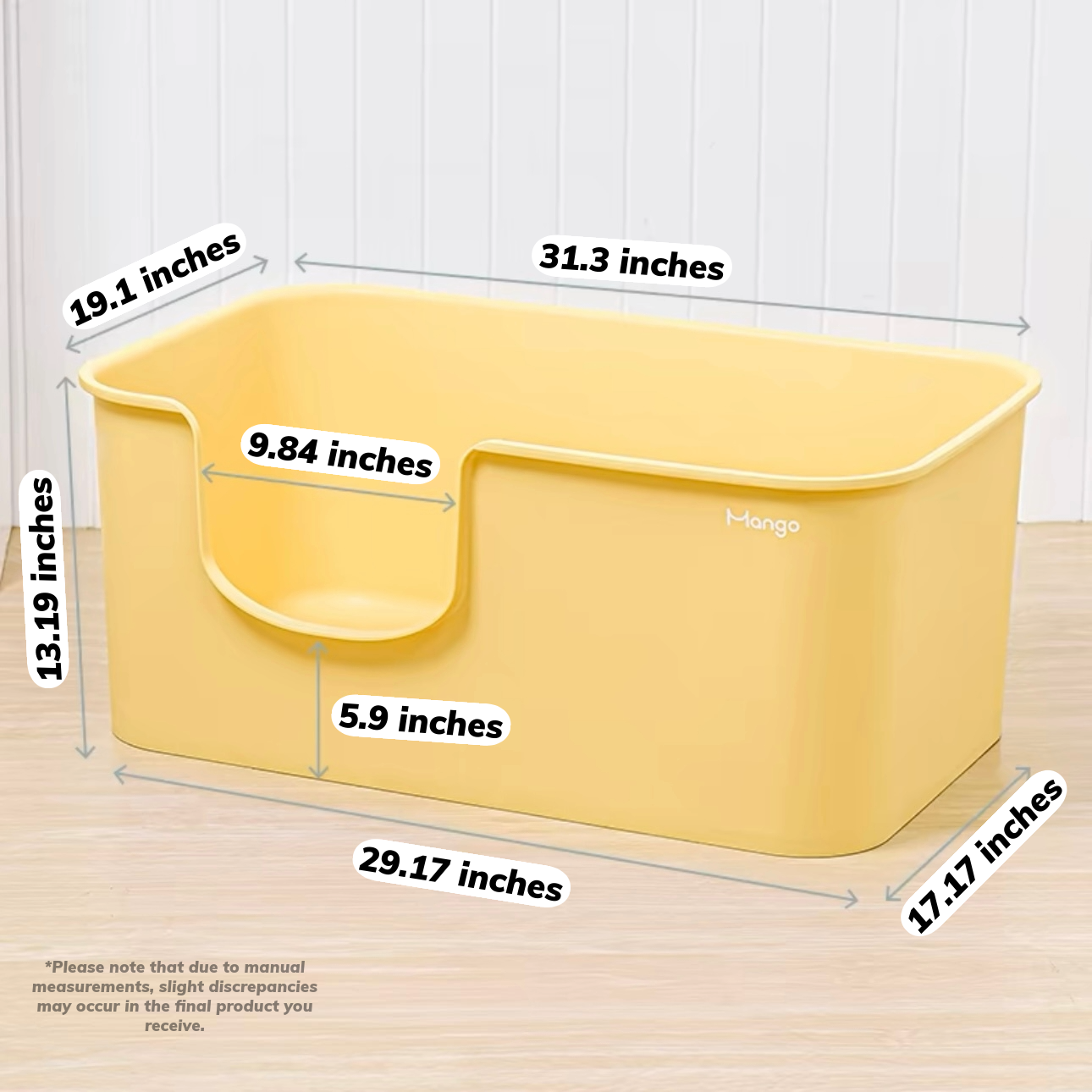 Mangopets - Wholesale Cat Litter Box - Butter Litter Box XXL (Double Extra Large)14