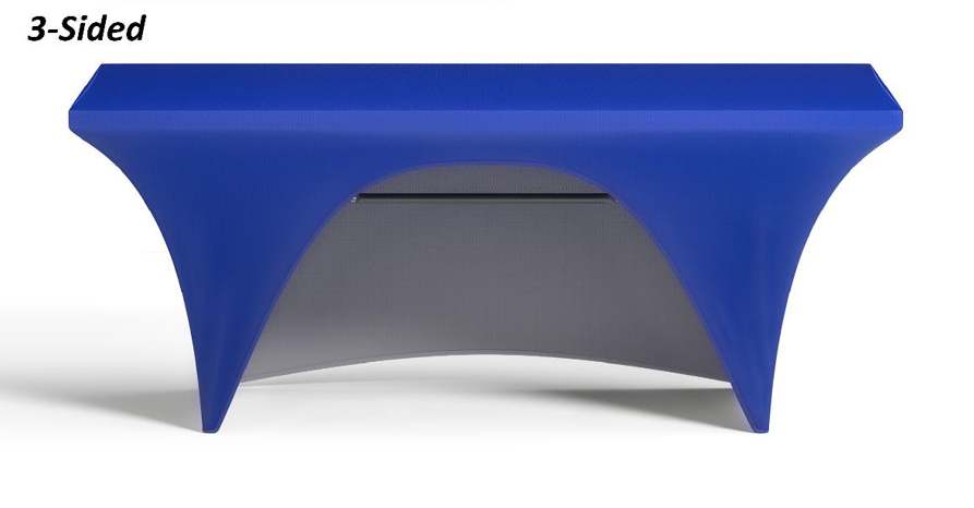 Apparel Now - Wholesale Tablecloth - 8' Stretch 3-sided Table Cover1