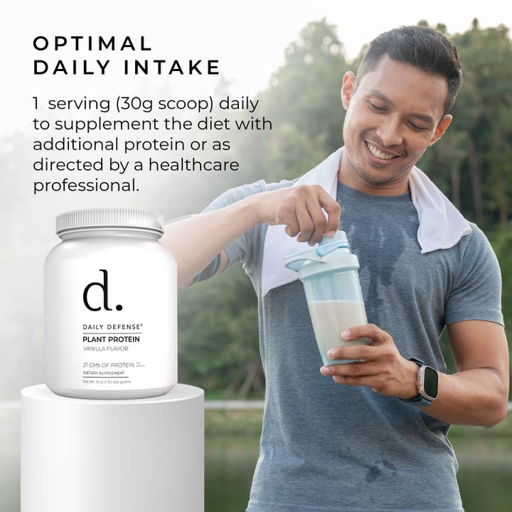 DAILY DEFENSE - Wholesale Oral supplement/vitamin - PLANT PROTEIN VANILLA FLAVOR9