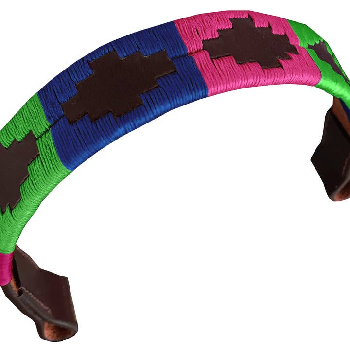 Blue Green Pink DE LULES - Polo Browband for wholesale on Faire