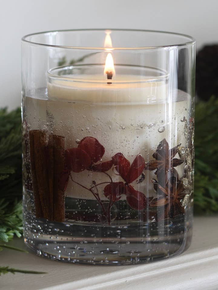 Winter Spice Botanical Candle for wholesale by Samalanah Collection
