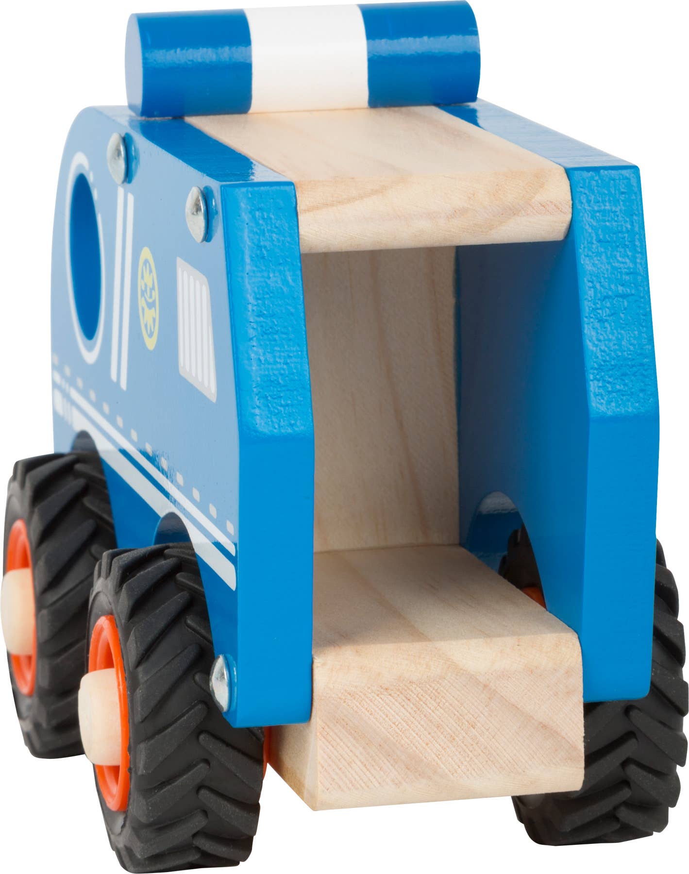 small foot - Vente Voiture/camion miniature – enfant - Voiture de police en bois FSC® certifié3
