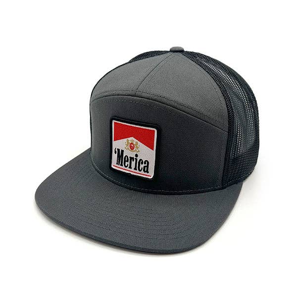 Shield Republic - Wholesale Trucker Hat - Unisex - 'Merica, Carton Full of Freedom Woven Patch Hat4