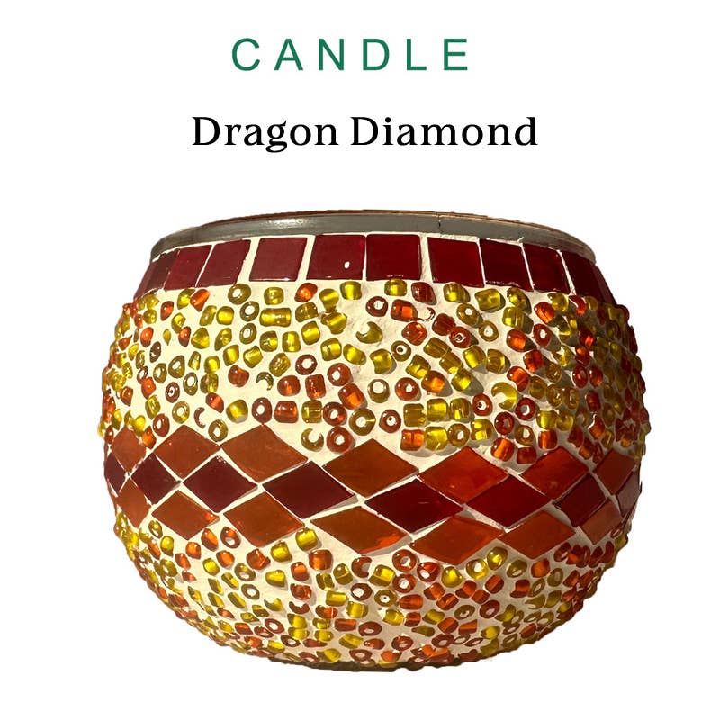 Gypsy Soul - Wholesale DIY Craft Kit - DIY Turkish Mosaic Candle Holder Kit 10