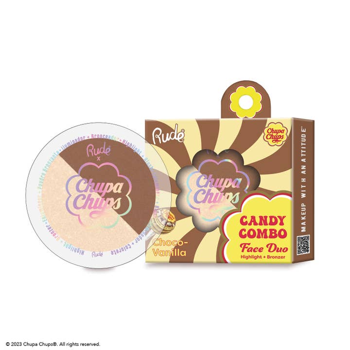 Rude Cosmetics - Wholesale Blush - Chupa Chups Candy Combo Face Duo2