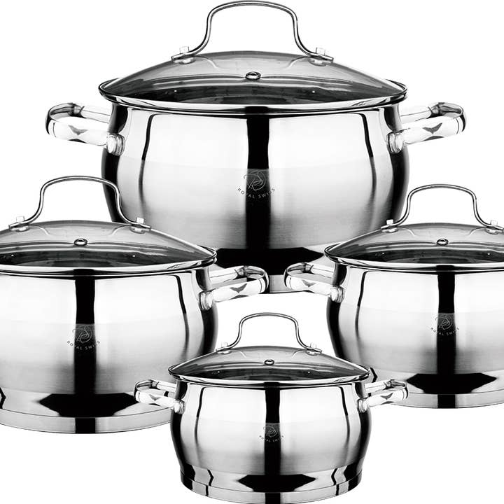 Royal Swiss - Vente Marmites - Casserole 8pcs0