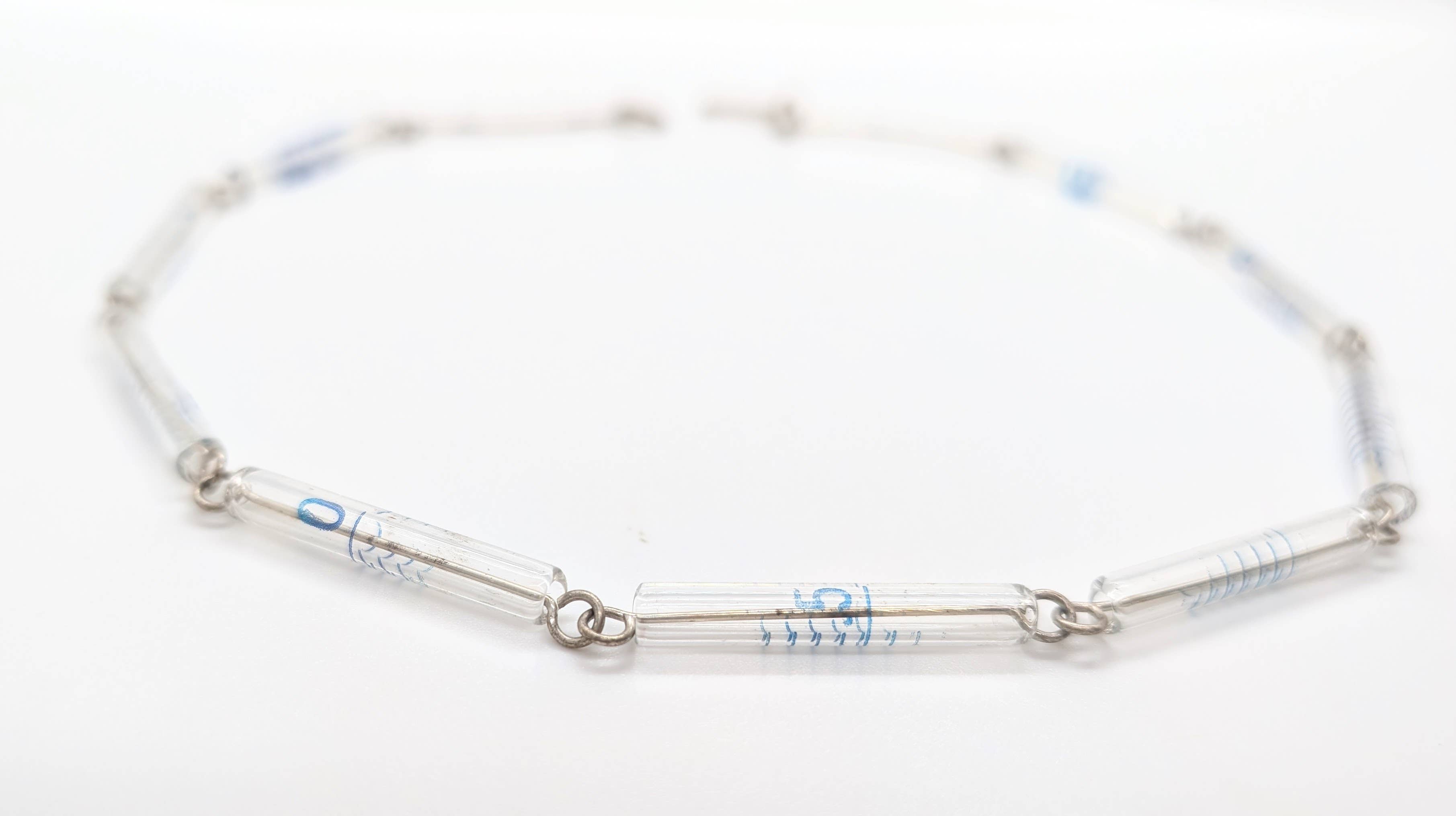 Amy Pfaffman Jewelry - Wholesale Pendant/Charm Necklace - Glass pipette link necklace3