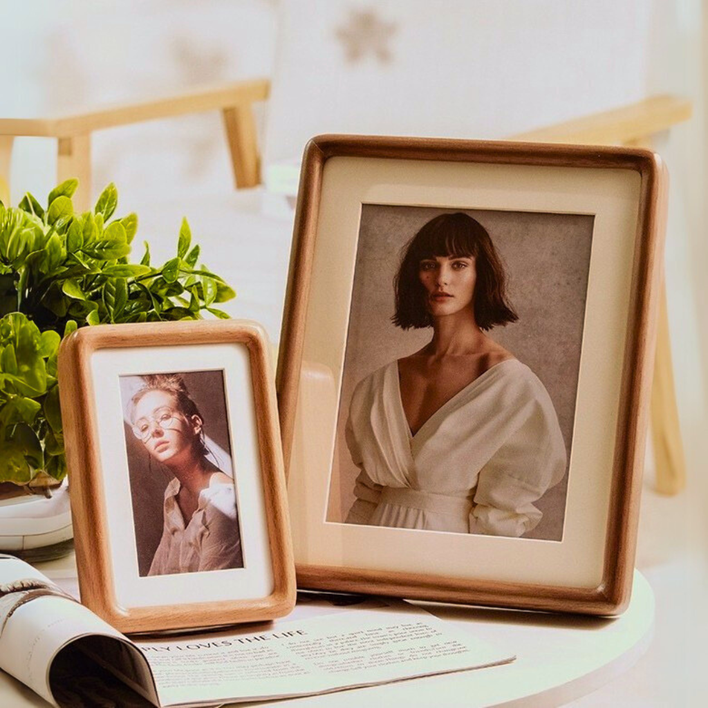 Longmo Art – wholesale Bildram – ORBIS-Bilderram, 4 storlekar Rundade hörn Massivt trä6