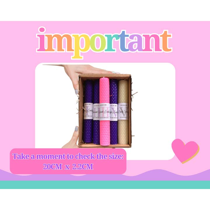 Phoenix Candle Company - Wholesale Pillar Candle - Hand Rolled Beeswax Advent Wreath Pillar Candles