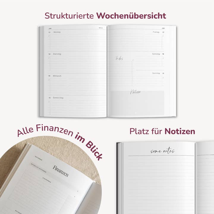 Buchstabenkult – wholesale Planerare – Veckoplanerare 2025 | Salviagrön2