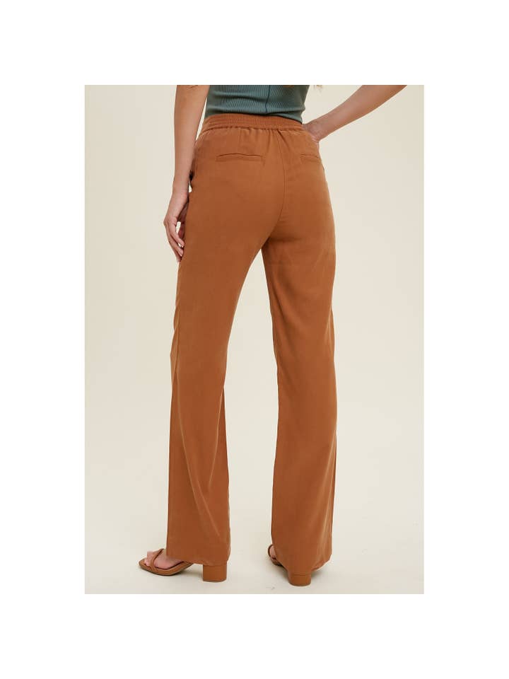 Wishlist Apparel - Wholesale Pants - Women's - BUTTON-UP DETAIL PANTS WITH POCKETS / WL22-73242