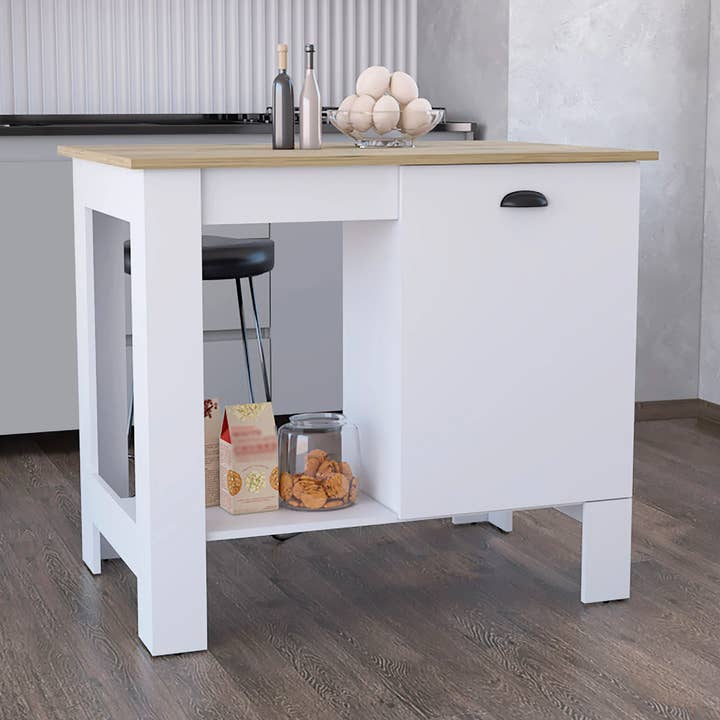 Køkken Island Jayko, Hvid for engroshandel hos Yaxa