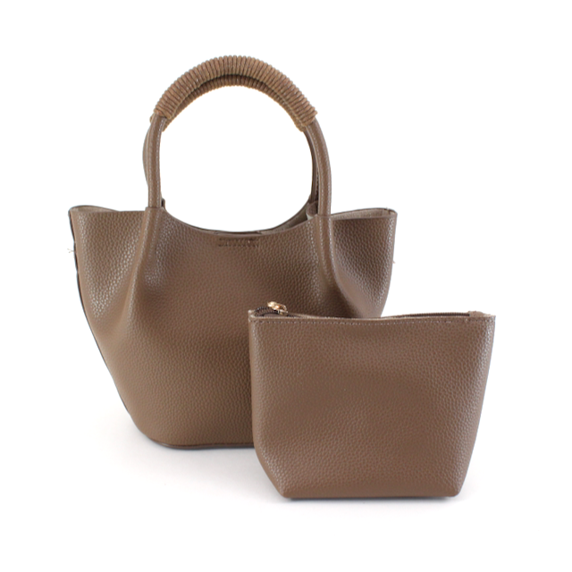 Pretty Persuasions - Wholesale Tote bag – Women's - P22174 Small Tote Crossbody Bag w/Cosmetic Pouch24