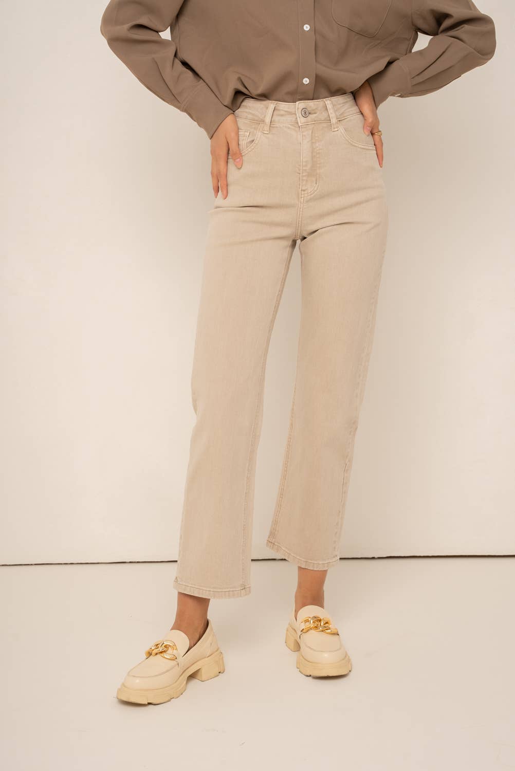 Oraije Paris – Großhandel Jeans – Damen – Solange gerade geschnittene Jeans38