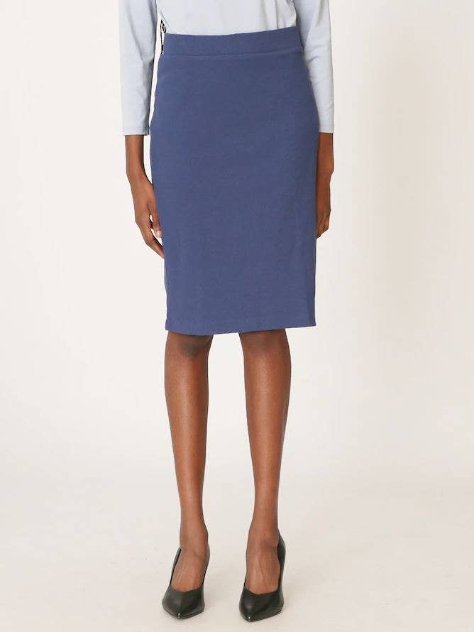 Ribgebreide rok met trekkoord voor wholesale door Mr. Max