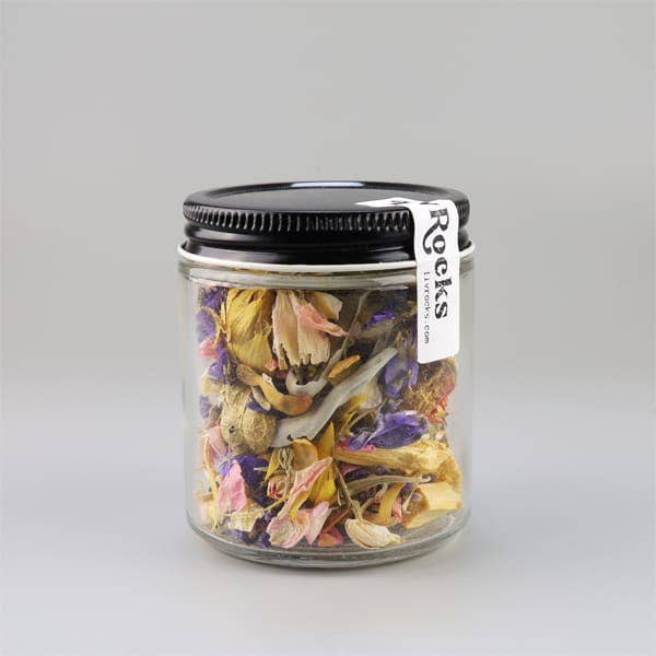 Liv Rocks - Wholesale Incense - Smudge Blend | Sacred Floral Smudge Loose Incense Blend
