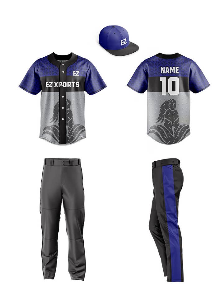 Uniforme de béisbol personalizado - BSB-10 para venta al por mayor de EZ XPORTS Custom Sportswear
