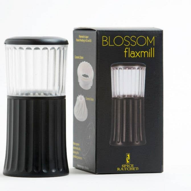 Moulin manuel à graines de lin et céréales Blossom pour la vente par Ventures Int'l Products Inc.