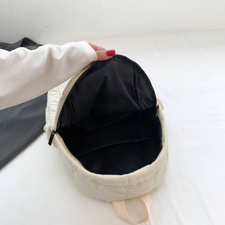 Dipped Shop - Wholesale Backpack - Women's - Simple Portable Casual Puffer Backpack DPB2515